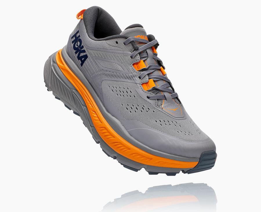 Tenis Trail Hoka One One Masculino Cinzentas - Stinson Atr 6 - 789-JTFWAG